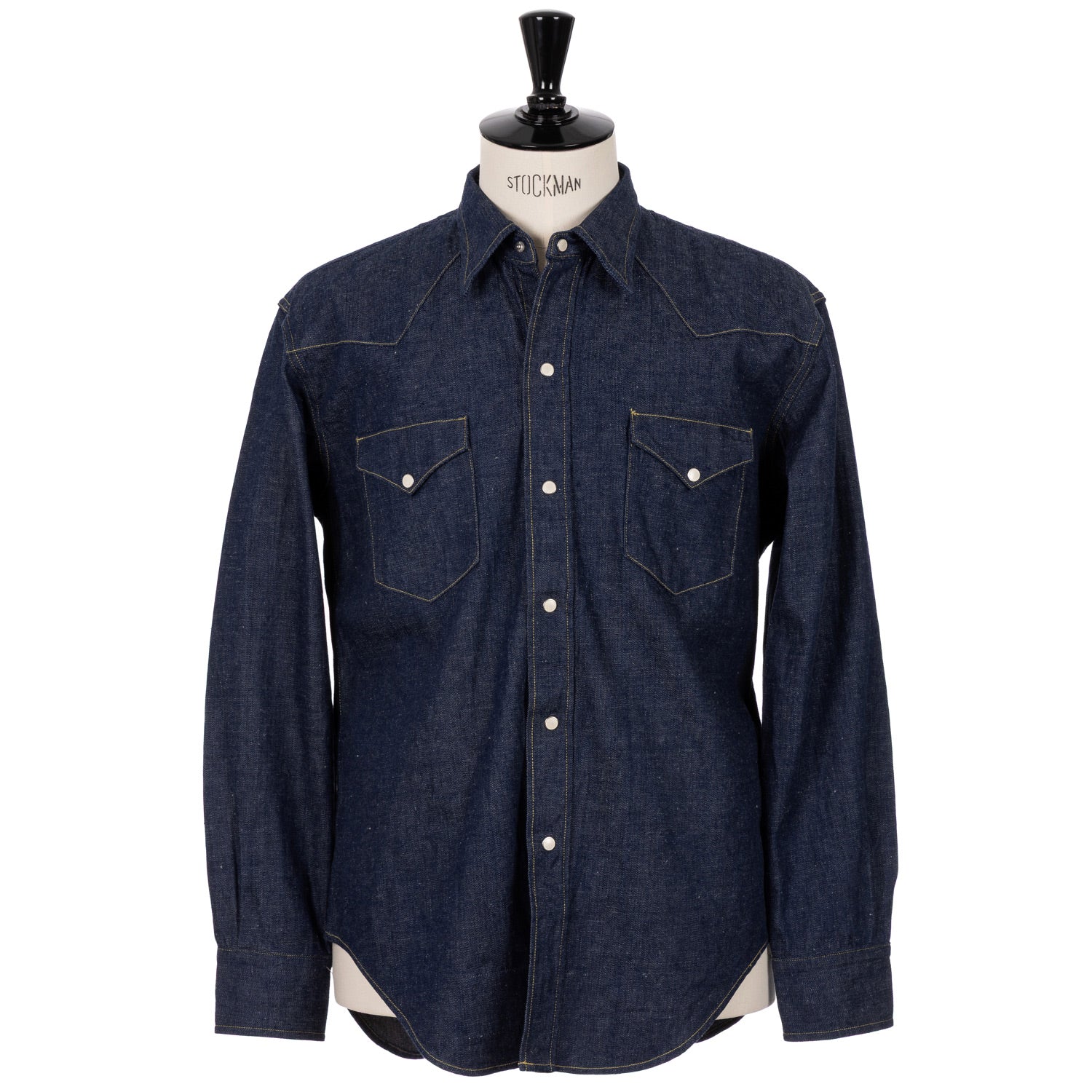 Oversized Westernshirt "Abiquiu" aus japanischem Selvedge Logger-Denim